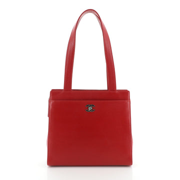 Chanel Vintage Front Pocket Tote Caviar Small