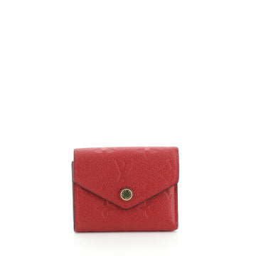 Louis Vuitton Zoe Wallet Monogram Empreinte Leather