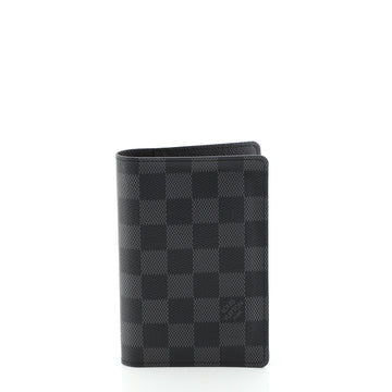 Louis Vuitton Passport Cover Damier Graphite