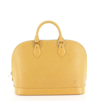 Louis Vuitton Vintage Alma Handbag Epi Leather PM