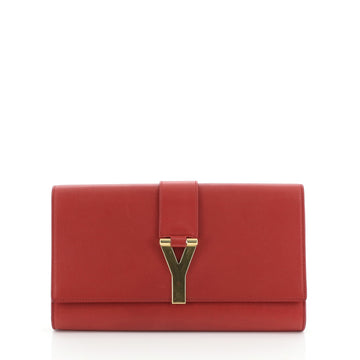 Saint Laurent Chyc Clutch Leather