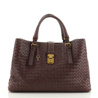 Bottega Veneta Roma Bag Intrecciato Nappa Medium