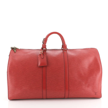Louis Vuitton Keepall Bag Epi Leather 55