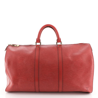 Louis Vuitton Keepall Bag Epi Leather 50