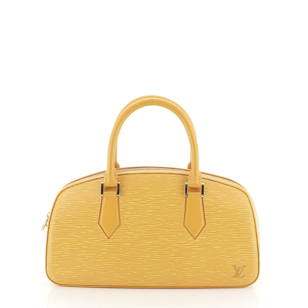 Louis Vuitton Jasmin Bag Epi Leather Yellow 55078361