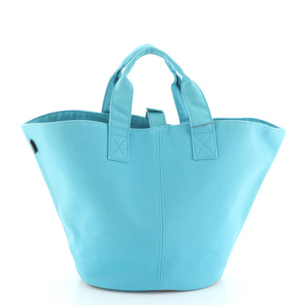 Hermes Panier De Plage Handbag Toile PM