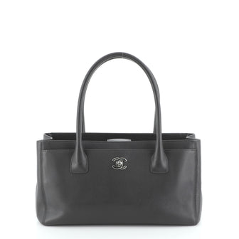 Chanel Cerf Executive Tote Leather Small