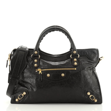 Balenciaga City Giant Studs Bag Leather Medium