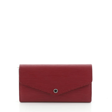 Louis Vuitton Sarah Wallet NM Epi Leather