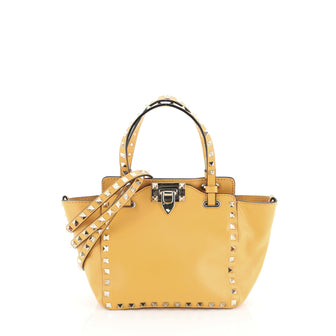 Valentino Rockstud Tote Soft Leather Mini
