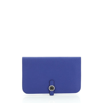 Hermes Dogon Duo Combined Wallet Leather