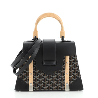 Goyard Saigon Top Handle Bag Leather PM