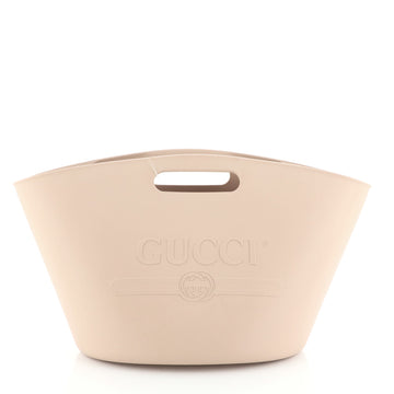 Gucci Logo Tote Rubber Large