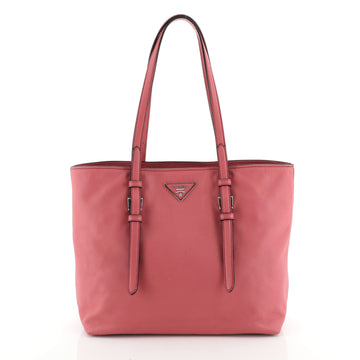 Prada Belted Soft Tote Saffiano Leather Medium