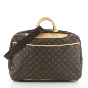 Louis Vuitton Alize Bag Monogram Canvas 24 Heures