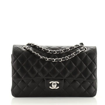 Chanel Vintage Classic Double Flap Bag Quilted Lambskin Medium