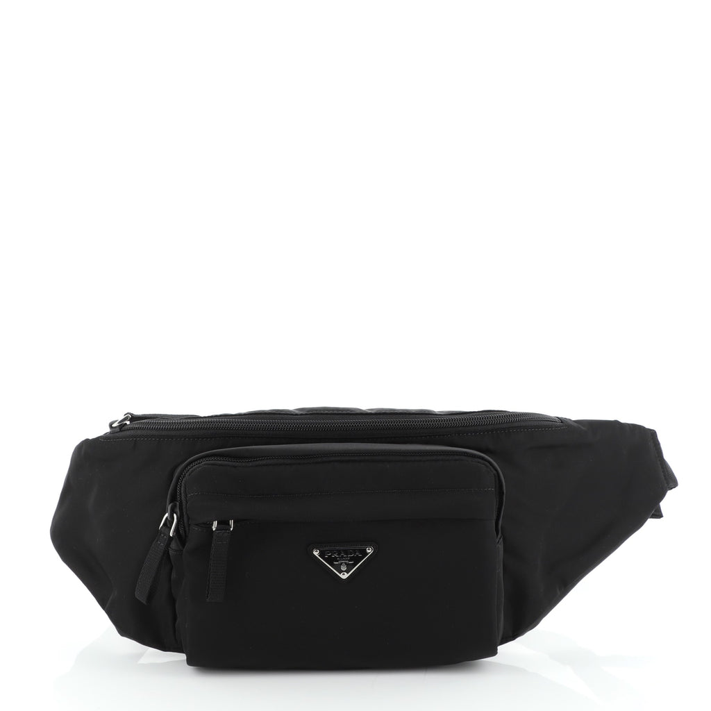 Prada Marsupio Belt Bag Tessuto Black 55174104
