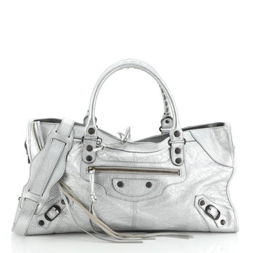 Balenciaga Part Time Classic Studs Bag Leather