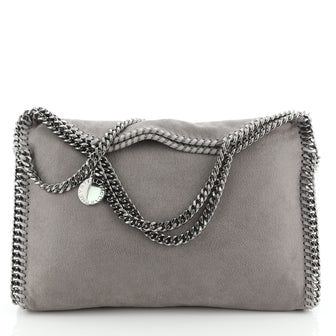 Stella McCartney Falabella Fold Over Bag Shaggy Deer