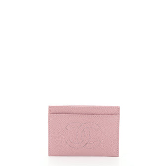Chanel Timeless Card Holder Caviar