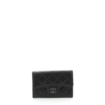 Chanel Classic Flap Card Holder Quilted Lambskin