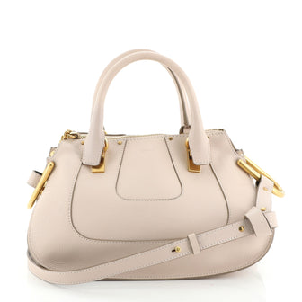Chloe Hayley Satchel Leather Small
