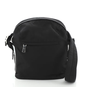 Prada Technical Zip Messenger Bag Tessuto Small