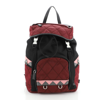 Prada Impunto Backpack Tessuto Large