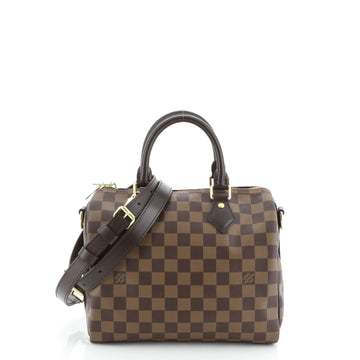 Louis Vuitton Speedy Bandouliere Bag Damier 25