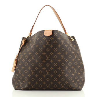 Louis Vuitton Graceful Handbag Monogram Canvas MM