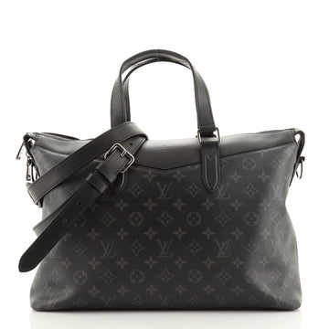 Louis Vuitton Explorer Briefcase Monogram Eclipse Canvas