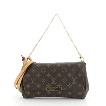 Louis Vuitton Favorite Handbag Monogram Canvas MM