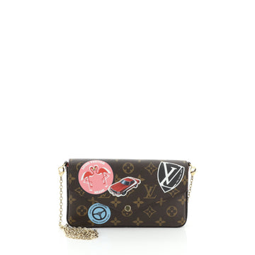 Louis Vuitton Felicie Pochette Limited Edition Monogram Canvas
