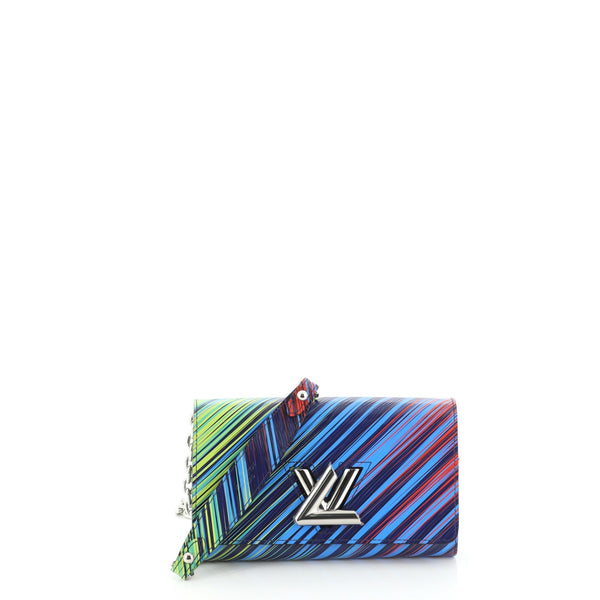 Louis Vuitton Limited Edition Tropical Epi Twist Chain Wallet