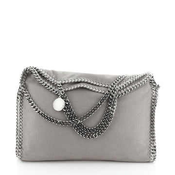 Stella McCartney Falabella Fold Over Bag Shaggy Deer