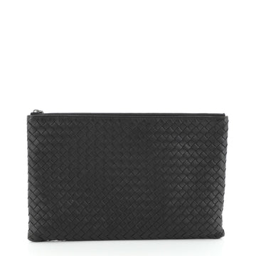 Bottega Veneta Zip Pouch Intrecciato Nappa XL