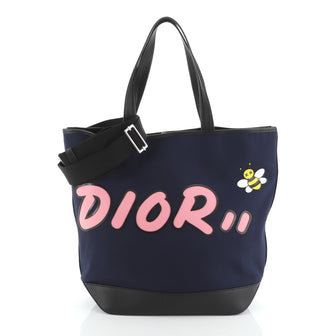 KAWS Bee Convertible Shopper Tote Nylon with Applique Large