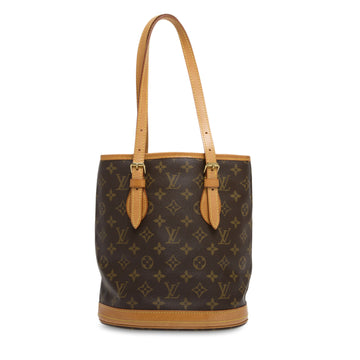 Louis Vuitton Bucket Bag Canvas Petit