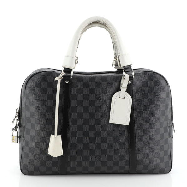 Louis Vuitton Limited Edition Jorn Briefcase Damier Graphite at