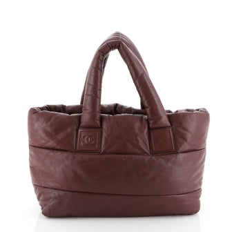 Chanel Coco Cocoon Reversible Tote Quilted Lambskin Medium