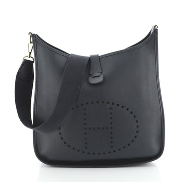Hermes Evelyne Crossbody Gen I Courchevel PM