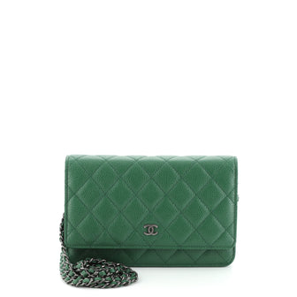 Chanel Wallet on Chain Quilted Caviar