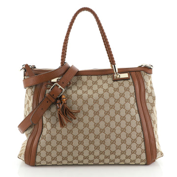 Gucci Bella Zip Tote Canvas Medium