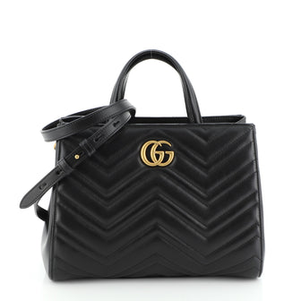 Gucci GG Marmont Tote Matelasse Leather Small