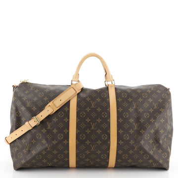 Louis Vuitton Keepall Bandouliere Bag Monogram Canvas 60