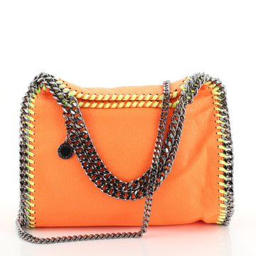 Stella McCartney Falabella Fold Over Crossbody Bag Shaggy Deer Mini