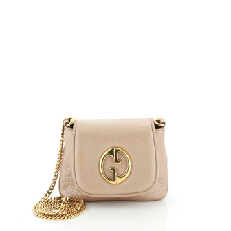 Gucci 1973 Chain Shoulder Bag Leather Small