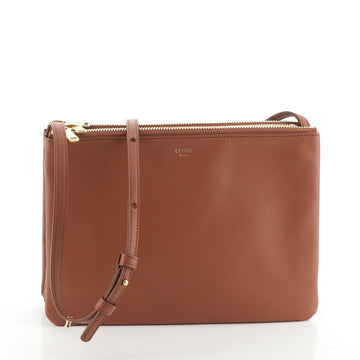 Celine Trio Crossbody Bag Leather Large
