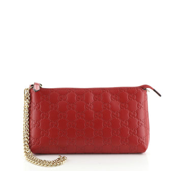 Gucci Wrist Wallet Guccissima Leather