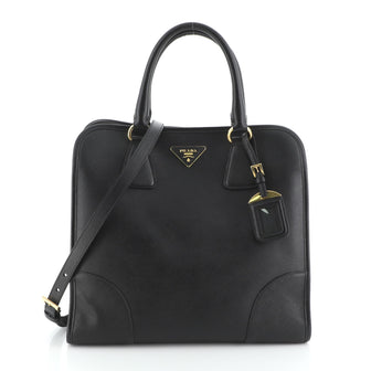 Prada Convertible Shopping Tote Saffiano Leather Large